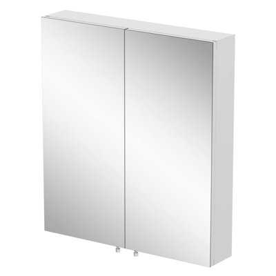 Courteny 600mm W 670mm H Wall Mounted Required Medicine Cabinet Mirror