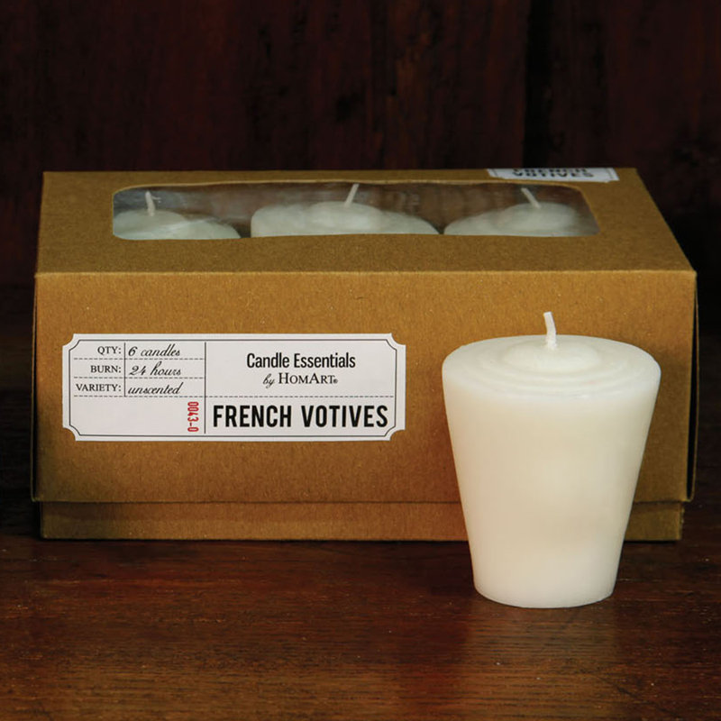 Unscented Votive Candle