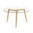 Joilyn Glass Top Single Coffee Table-1036300895