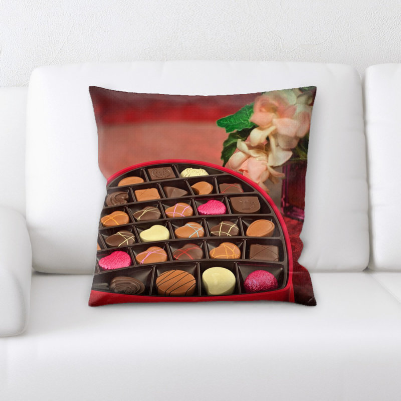 Microsuede Throw Pillow