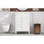 Meuble-lavabo de 24 pouces avec lavabo, tiroir rabattable et tablette réglable pour un rangement efficace et une conception moderne-882483285