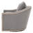 Upholstered Swivel Barrel Chair