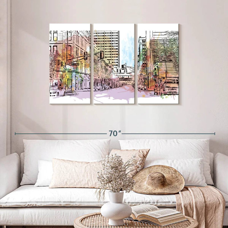 Sireci Fort Wayne Sireci Street, 28" H x 45" W
