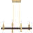 4 - Light Linear Chandelier-297447203