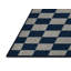 Tapis bleu à carreaux lavable à la machine-247719497