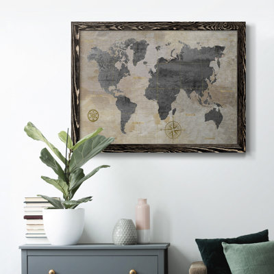 " Modeled World Map "