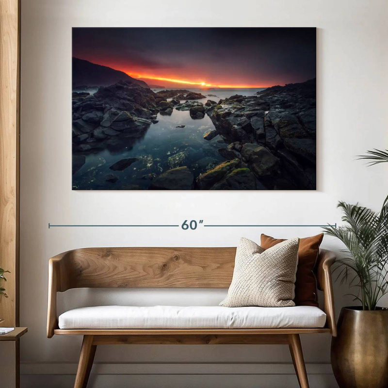 Alvord A Ray Of Light, 34" H x 51" W