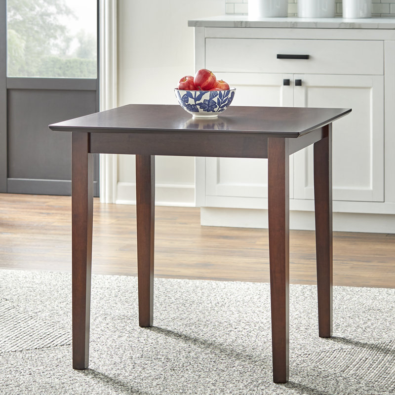 Whitworth 29.5'' Square Dining Table, Espresso