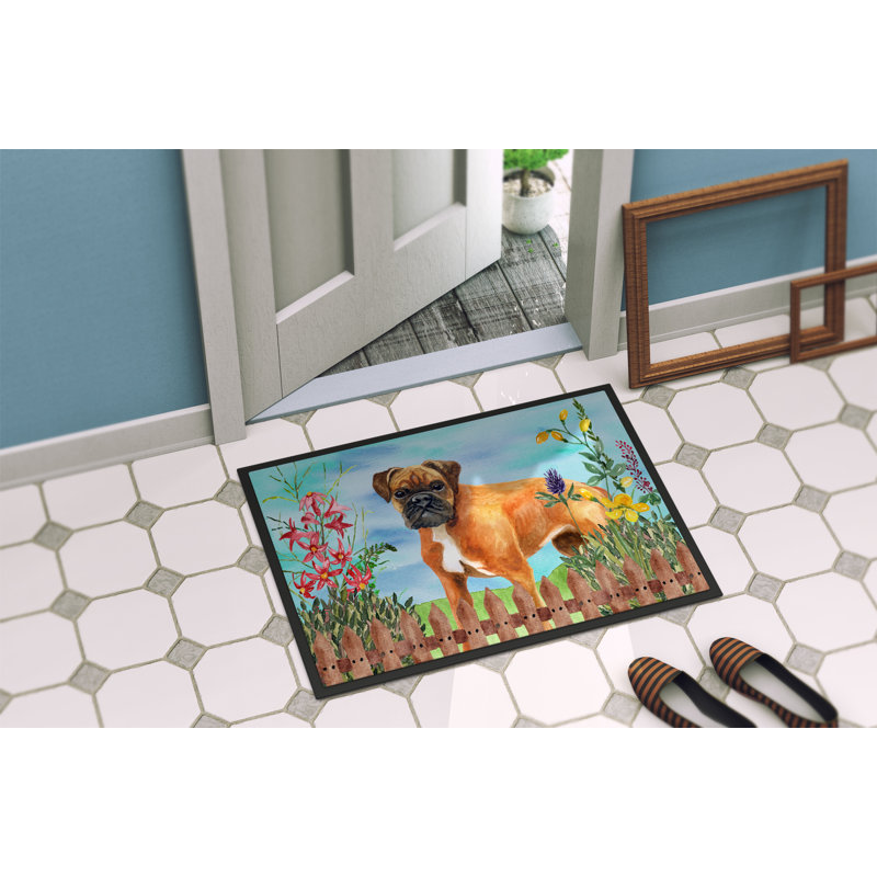Non-Slip Outdoor Doormat, Rectangle 1'6" x 2'3"