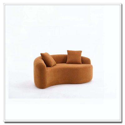 Canapé modulaire courbé
