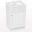 Meuble-lavabo de 20 po avec lavabo, meuble-lavabo avec tablette de porte et tablette réglable, blanc-1369102134