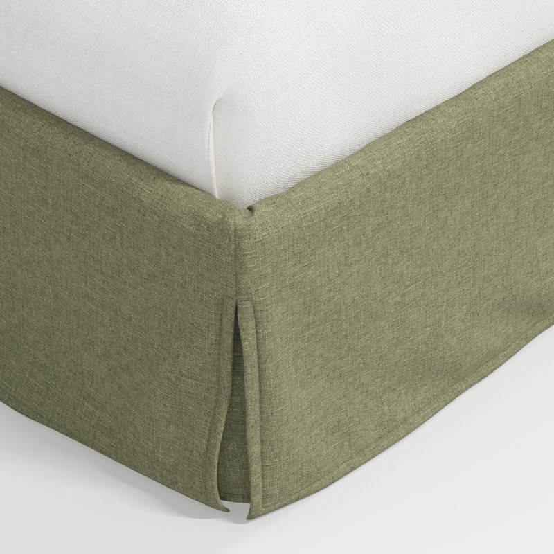 Stoffer Home x Cloth and Co. Maura Bed, Full, Zuma Laurel Textured Linen