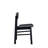 Briar 5-Piece Black Finish Rectangular Dining Set for Dining Room