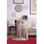 Tapis de zone rouge poils longs Baptiste-1962973563