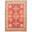 Tapis décoratif de noué à la main en laine de conception unique 8 pi 5 po x 11 pi 9 po Dereke