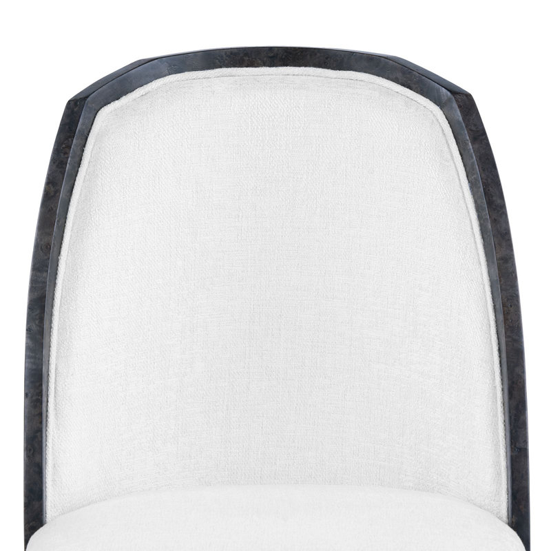 Ophelia Upholstered Dining Chair, Arabica Burl