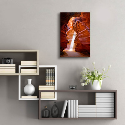  'Antelope Canyon Arizona 3' by David Drost Acrylic Glass Wall Art, 16" x 24"