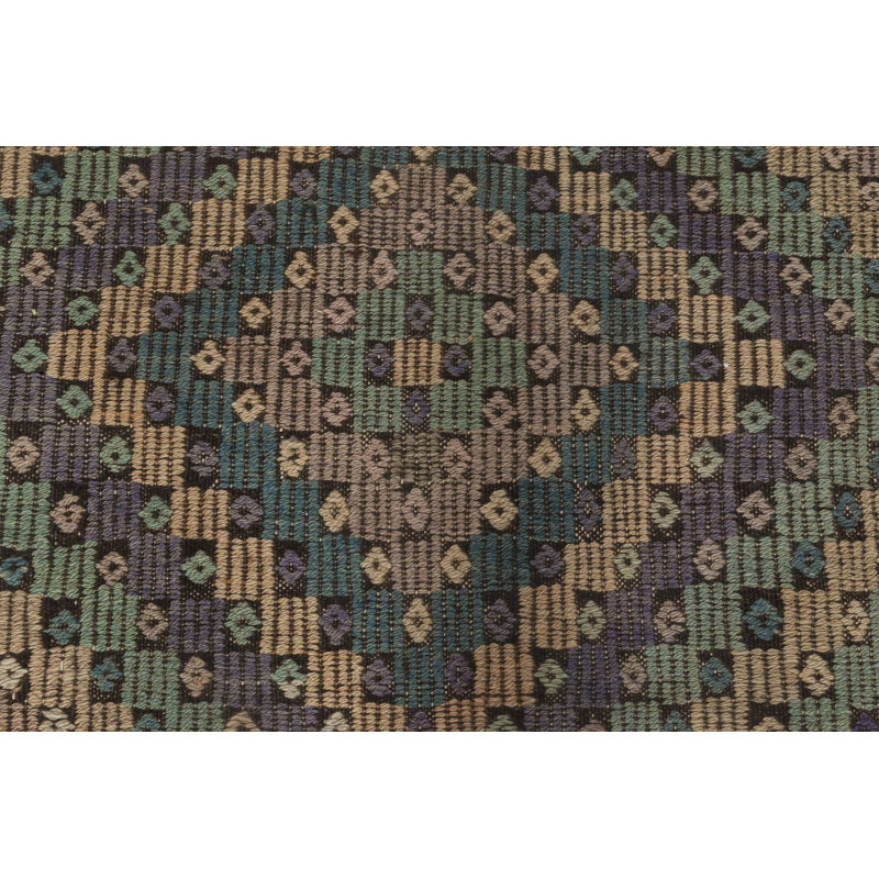 Vintage One-of-a-Kind Rectangle 6'5" X 11'3" Area Rug