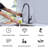 Modern 360° Swivel Sink Faucet For Kitchen, Bathroom, Hot And Cold Water Mixer With Deck