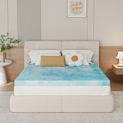 Wulfram Alwyn Home 3'' Memory Foam Mattress Topper