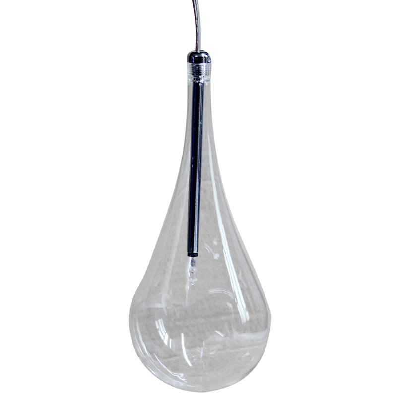 Haag 1 - Light Silver Single Pendant