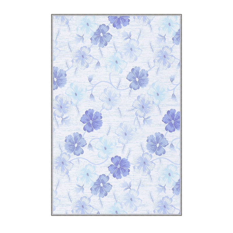 Stylish Hall Carpet (39.4 x 78.7 inches), 100% Polyester, 0.3 in Pile Height | Antibacterial, Non-Slip Underside, Machine Washable | 3D Digital Printed Design, Durable & Soft for Home Décor
