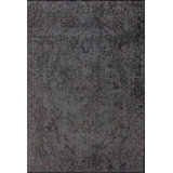 Rapture Gray Brown Oriental Luxury Area Rug