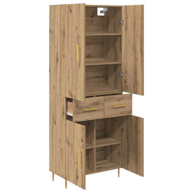 69.5cm Sideboard, Artisan Oak