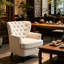 1 Seater Linen Sofa
