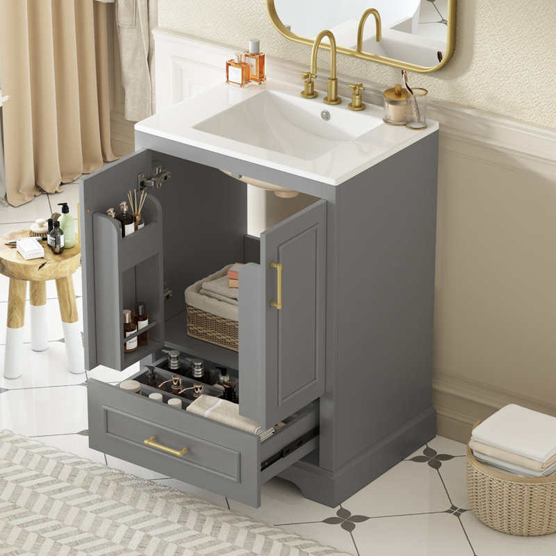 24"Bathroom Vanity with Sink