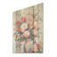 Pivoine en fleurs de tranquillité I - Art sur bois de pivoine sur bois de pin naturel-792689069