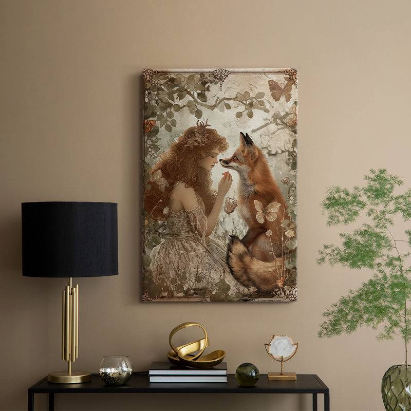 WOMEN Series CDVII - Toile tendue avec châssis Premium - Prêt à être accroché