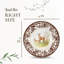 Spode Woodland Soup Plate - Deer Brown/White