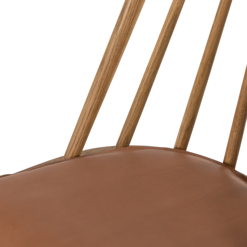 Lewis Solid Wood Dining Chair, Sandy Oak