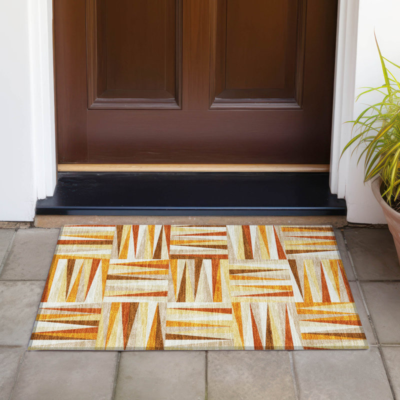 Chayden Indoor/Outdoor Chantille ACN1012 Area Rug, Rectangle 1'8" x 2'6"