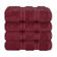 Ensemble de débarbouillettes turques 100% coton 4 pièces Darcelle-620377981
