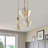 Sroda 3 - Light Glass Dimmable Globe Chandelier