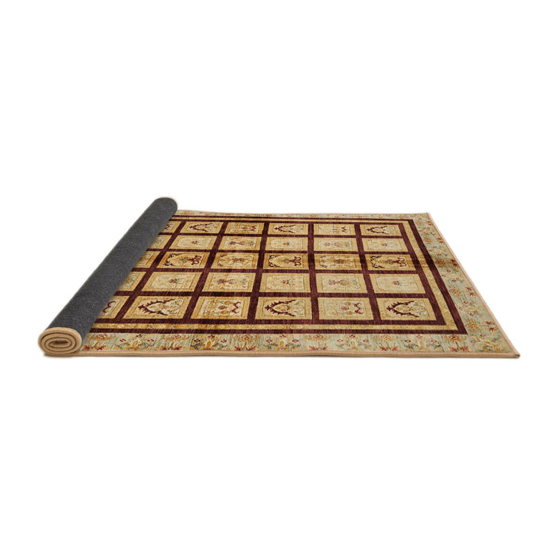 Wool Abstract Indoor Rug, Round 6'