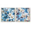 Madeline - Ensemble de 2 collages carrés floraux-101849304-101849300