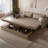 Simple Modern Tech Fabric Extendable Storage Living Room Sofa