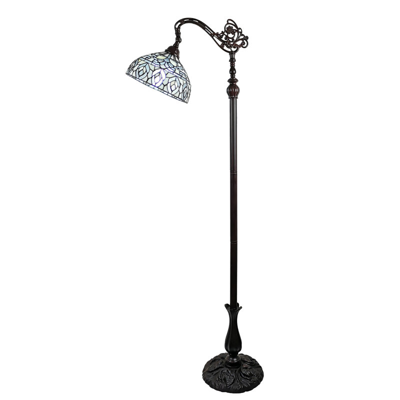 Lanny 62'' Bronze Arched Floor Lamp