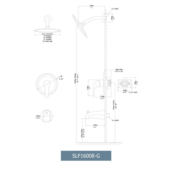 Dimensions du produit