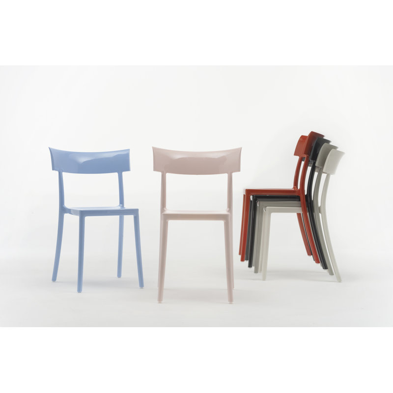 Catwalk Dining Chair by Philippe Starck with Sergio Schito, Black