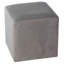 Repose-pieds cubique carré en velours 15,5 po Peres-697371478