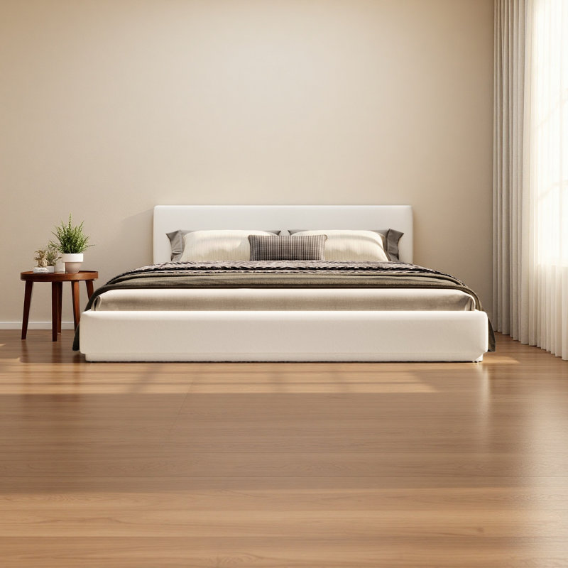 Soft And Comfortable Upholstered Bed, Queen