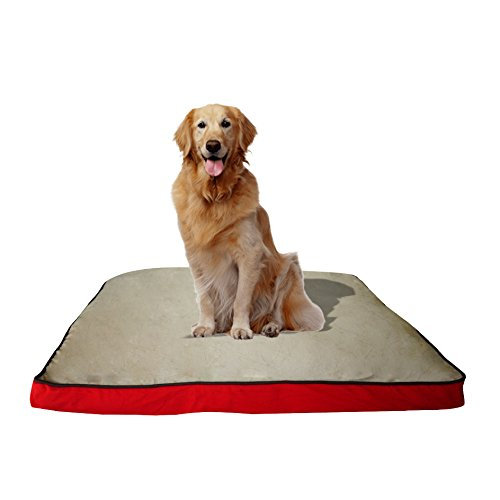 Tapis pour animaux doux Katharine, Rouge
