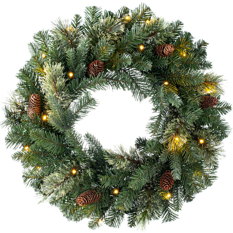 Faux Pine 61cm Wreath