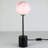 18" Artistic Glass Table Lamp Set with Hand-Blown Globe Shade, Soft Glam, Modern Accent Lighting for Bedroom, Living Room & Apartment Decor-262801517