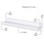 Tablette murale en bois récupéré Travus-803725562-803725556