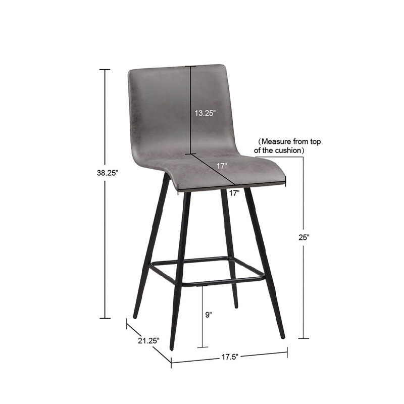Tabouret de comptoir pivotant Chic